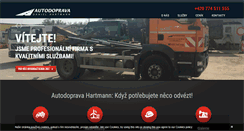 Desktop Screenshot of dhkontejnery.cz