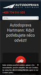 Mobile Screenshot of dhkontejnery.cz